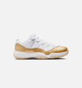 Air Jordan 11 Retro Low Women's Shoes - White/Metallic Gold/Team Gold