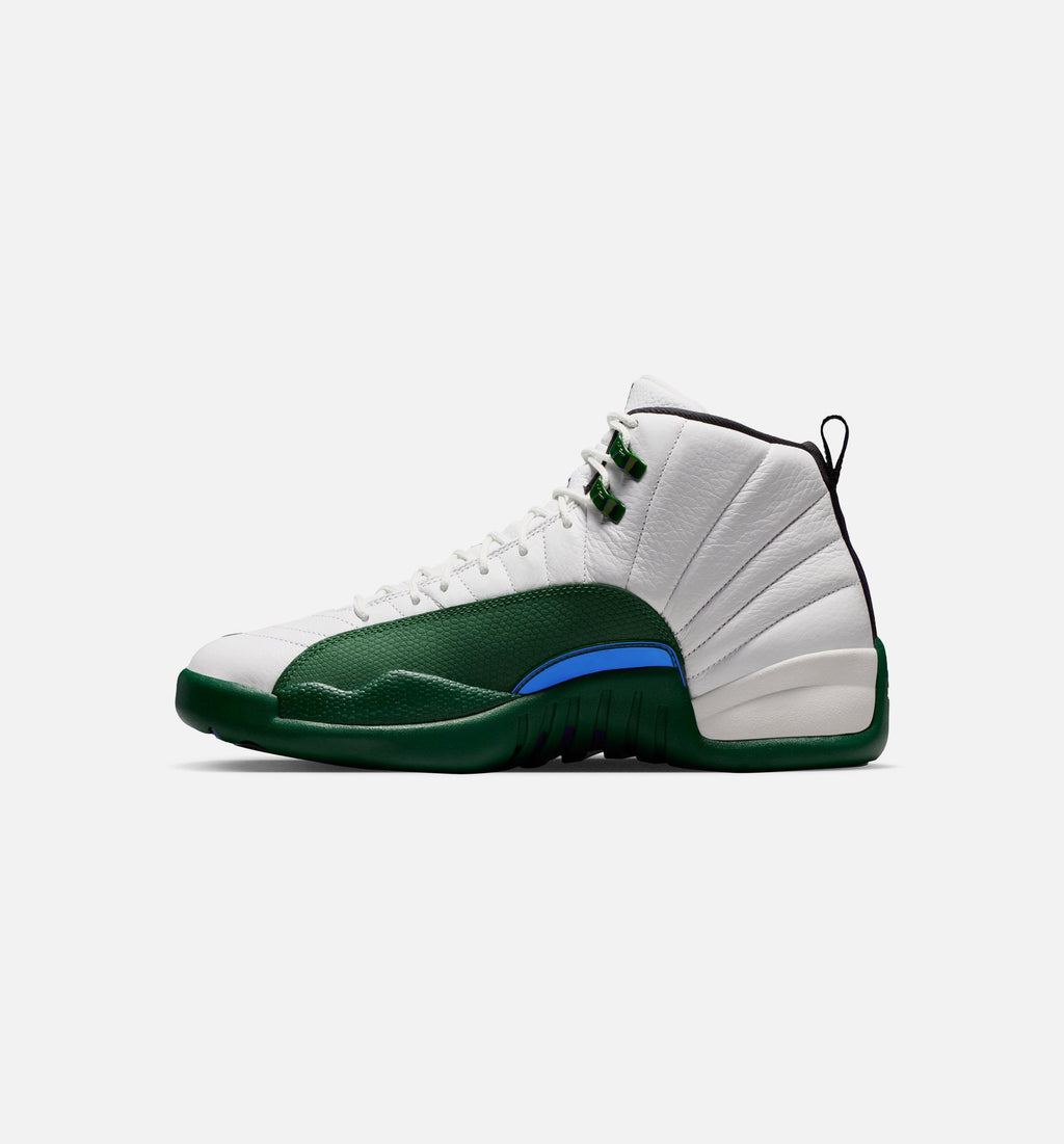 Air Jordan 12 Retro Idols Become Rivals Men's Lifestyle Shoes - Summit White/Gorge Green/Fierce Purple