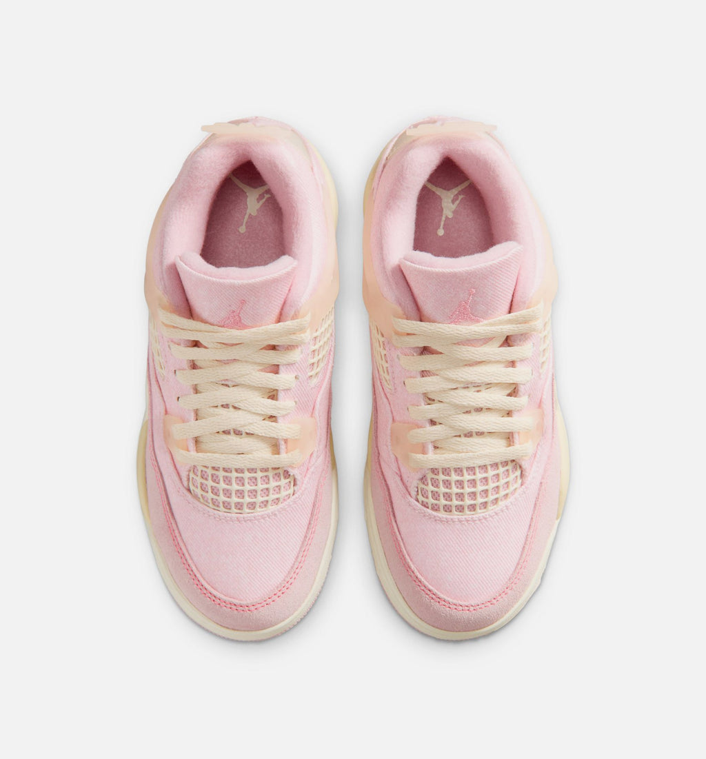 Air Jordan 4 Retro Pink Pearl And Iced Carmine 学前児童生活方式鞋 - Pearl Pink/Iced Carmine/Coconut Milk