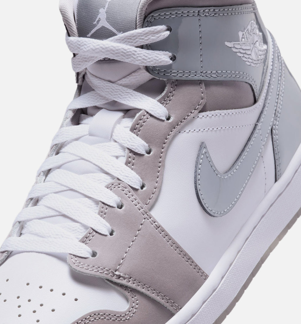 Air Jordan 1 Mid SE Cool Grey 男款生活方式鞋 - Cool Grey/Medium Grey