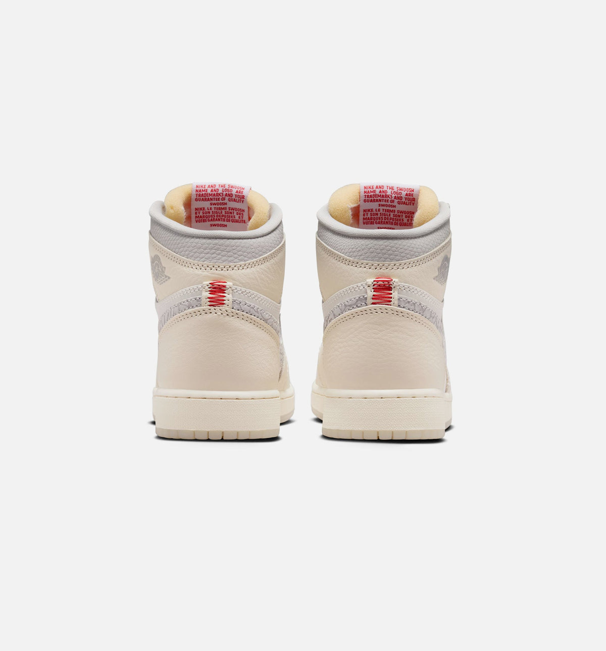 Air Jordan 1 Retro High OG Sail Grade School 生活方式鞋 - Sail/University Red/Pale Ivory/Coconut Milk