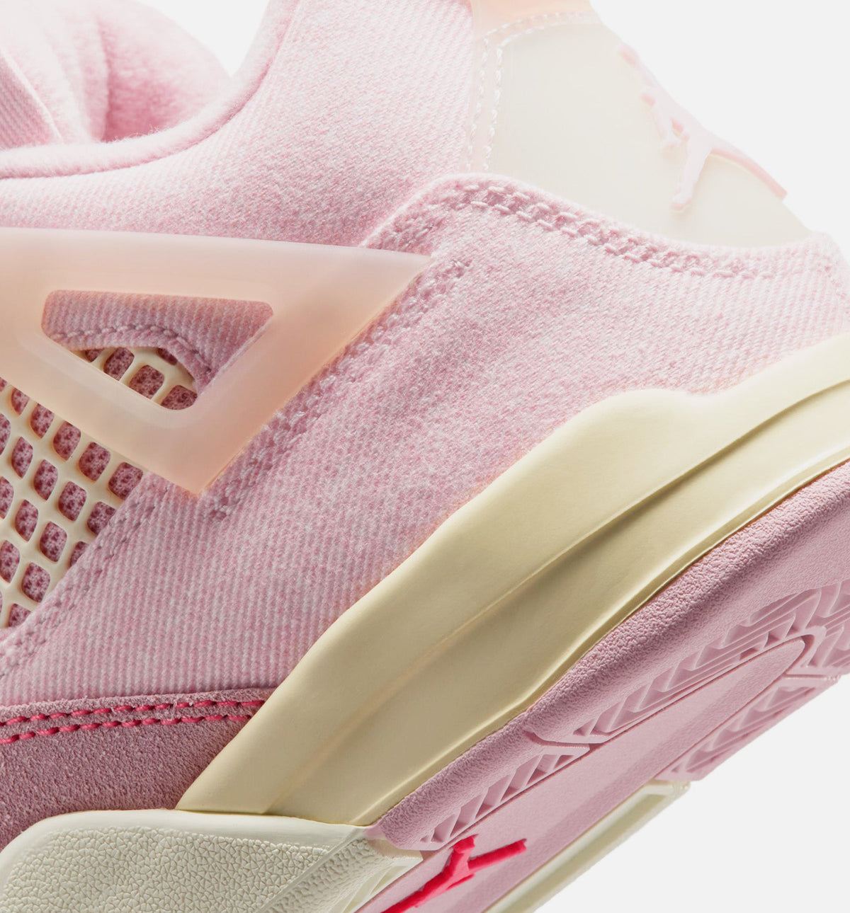 Air Jordan 4 Retro Pink Pearl And Iced Carmine 学前児童生活方式鞋 - Pearl Pink/Iced Carmine/Coconut Milk