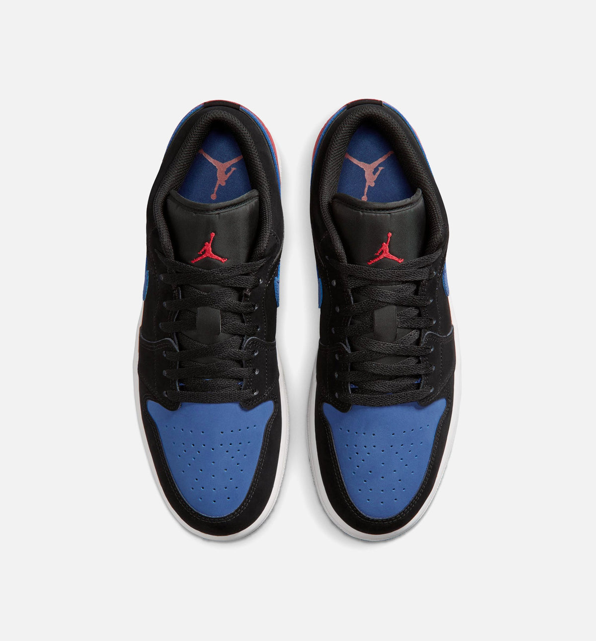 Air Jordan 1 Low 男款生活方式鞋 - Black/Summit White/True Blue/Varsity Red