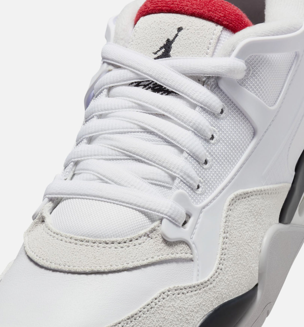 Air Jordan 4 RM 男款生活方式鞋 - White/Black/Neutral Grey/Varsity Red