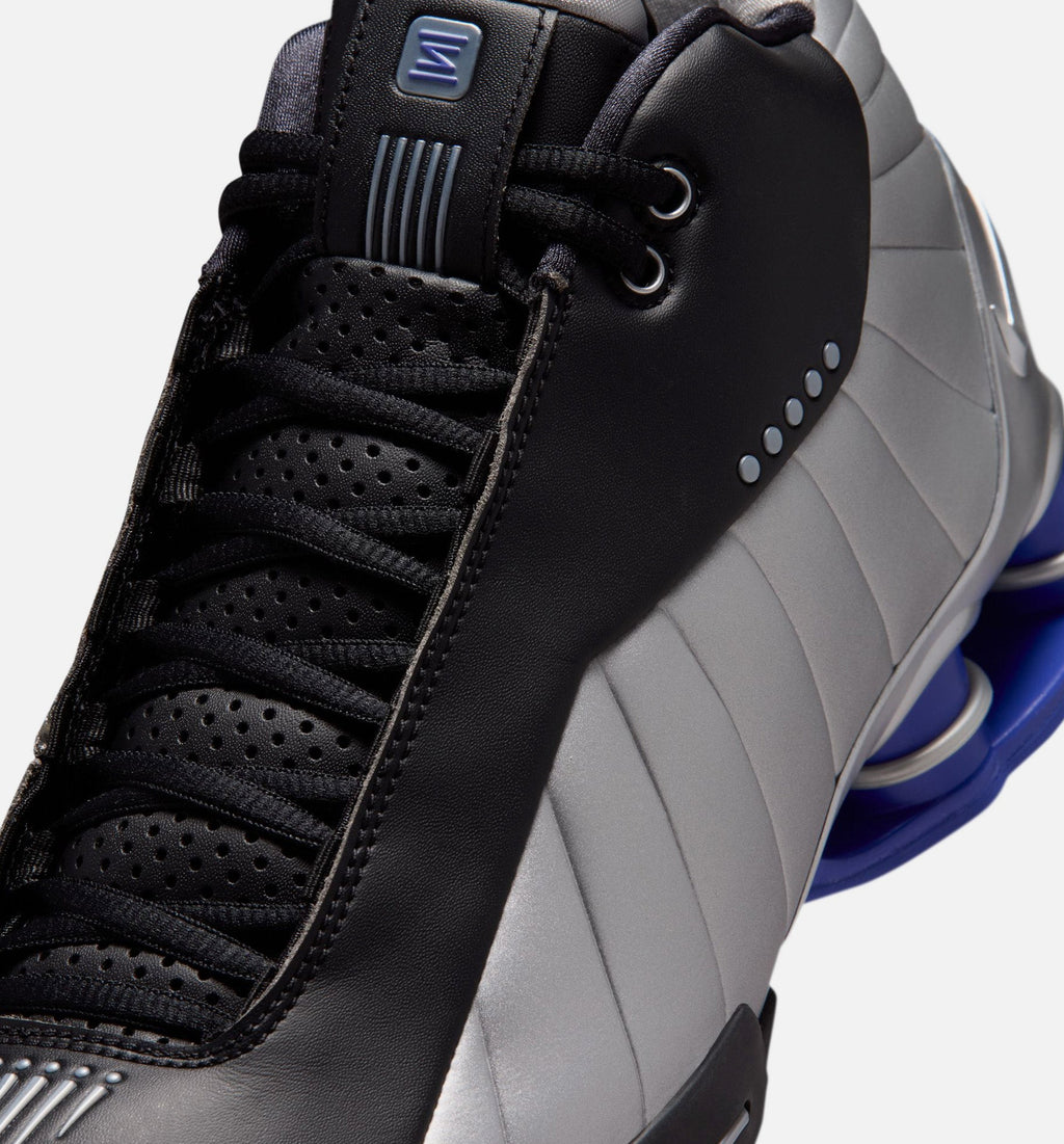 Shox BB4 OG Men's Lifestyle Shoes - Black/Metallic Silver/Lapis