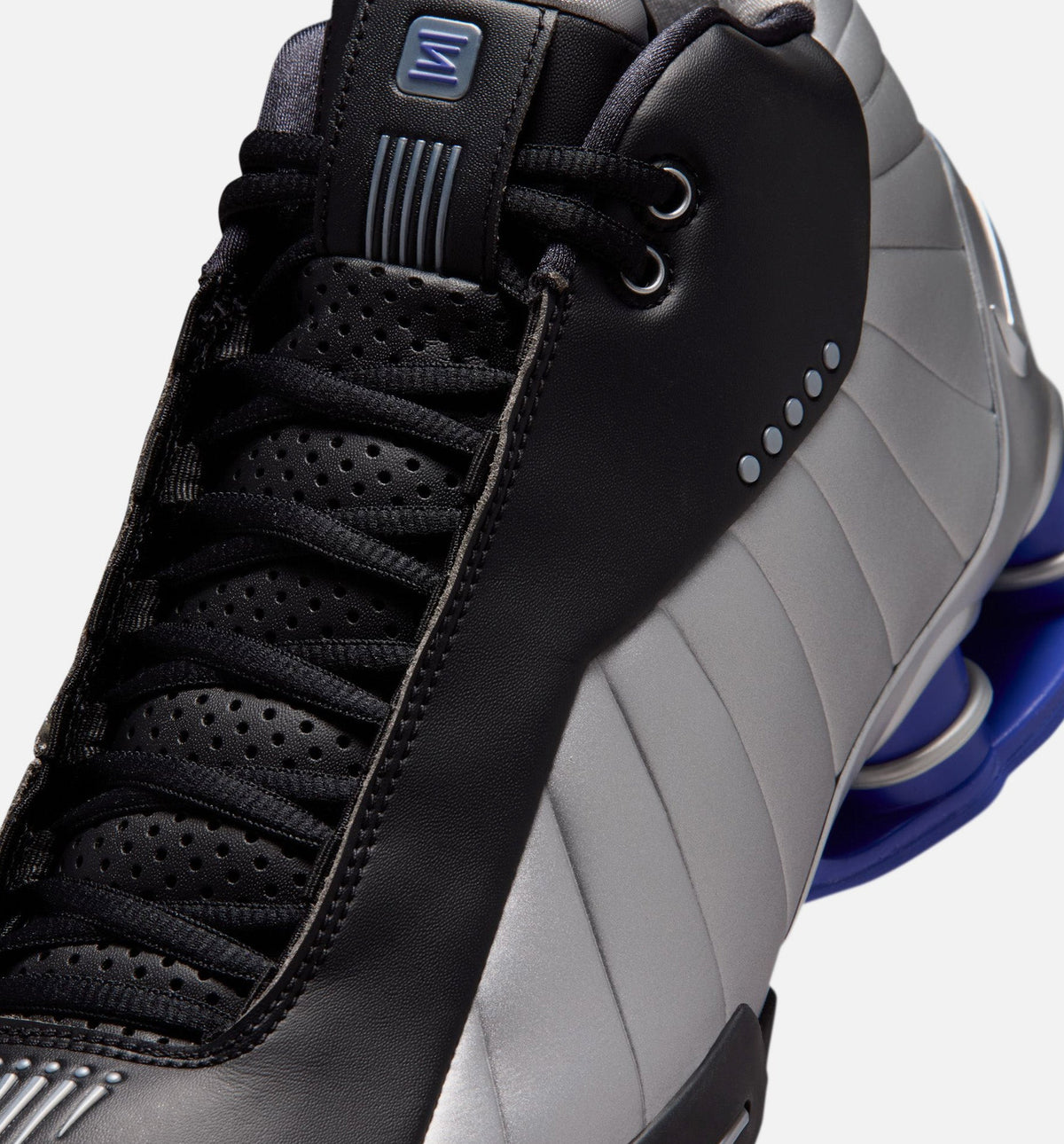 Shox BB4 OG Men's Lifestyle Shoes - Black/Metallic Silver/Lapis