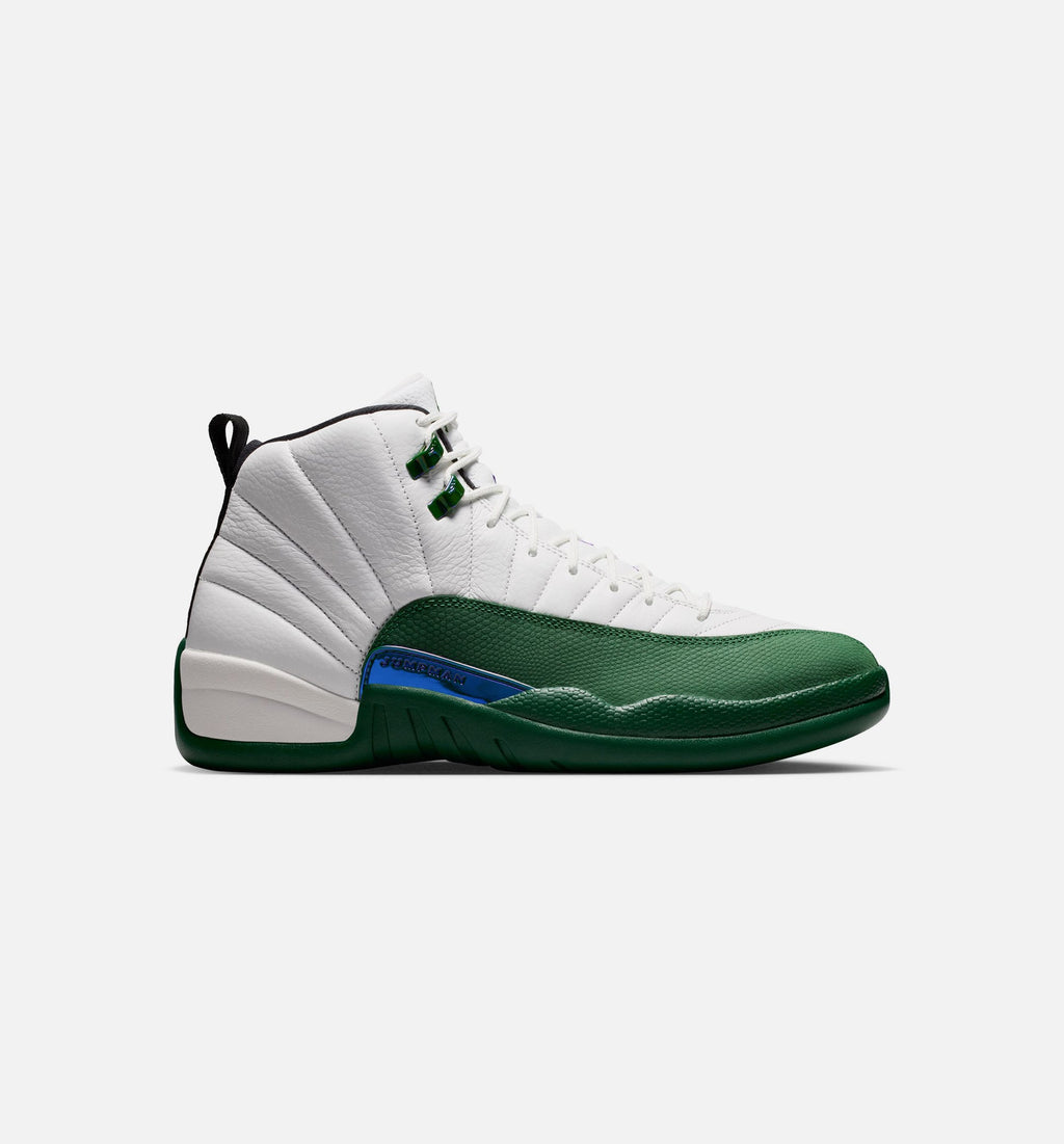 Air Jordan 12 Retro Idols Become Rivals Men's Lifestyle Shoes - Summit White/Gorge Green/Fierce Purple