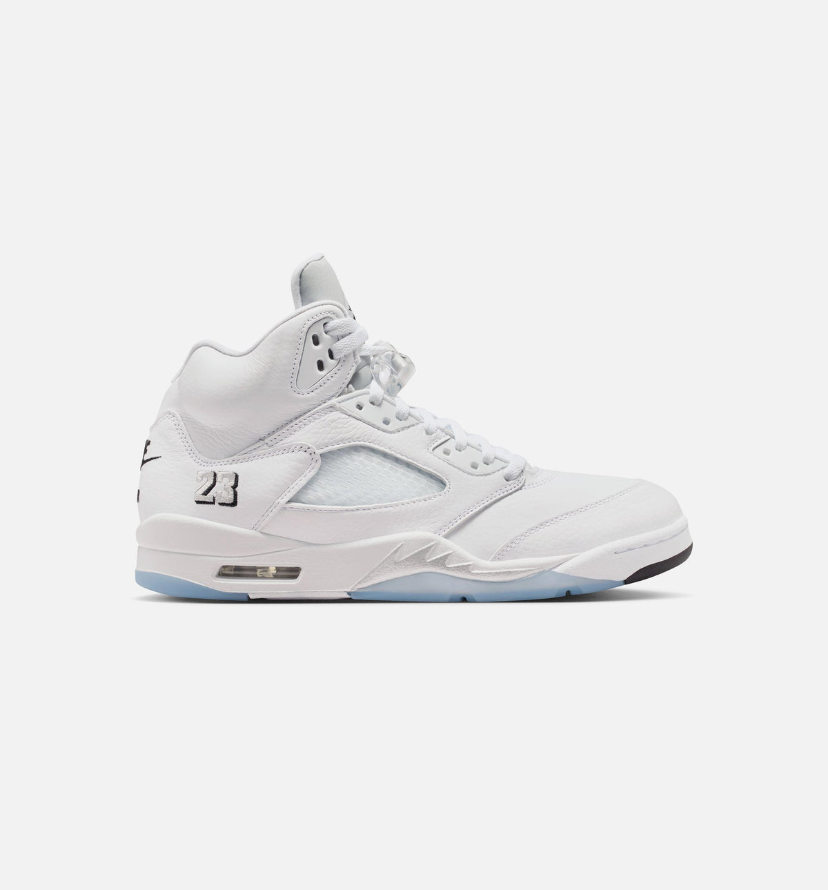 Air Jordan 5 Retro OG White Metallic 男款生活方式鞋 - White/Metallic Silver/Black