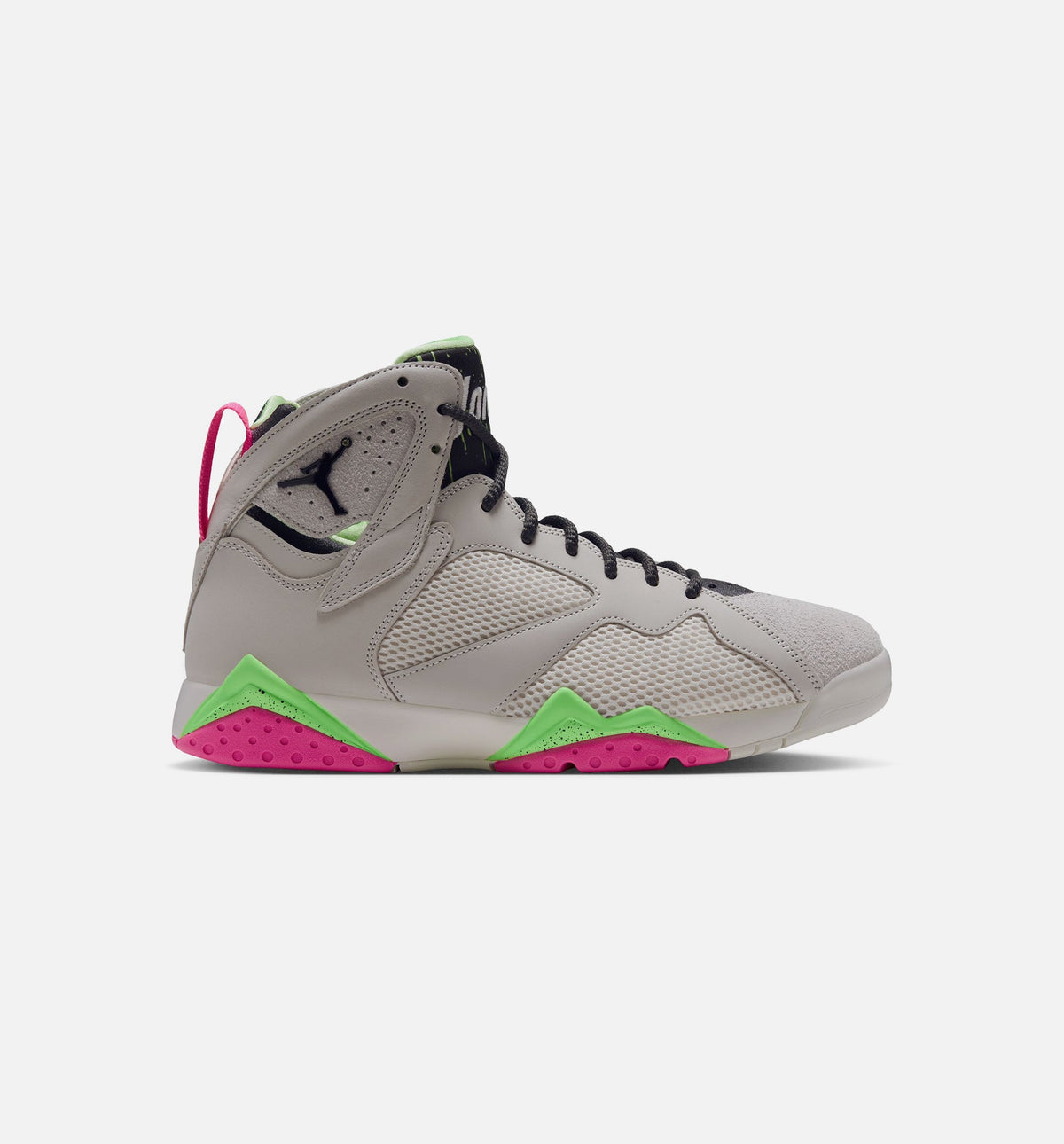 Air Jordan 7 Retro Tennis Day Men's Lifestyle Shoes - Phantom/Lime Blast/Pink Blast/Anthracite