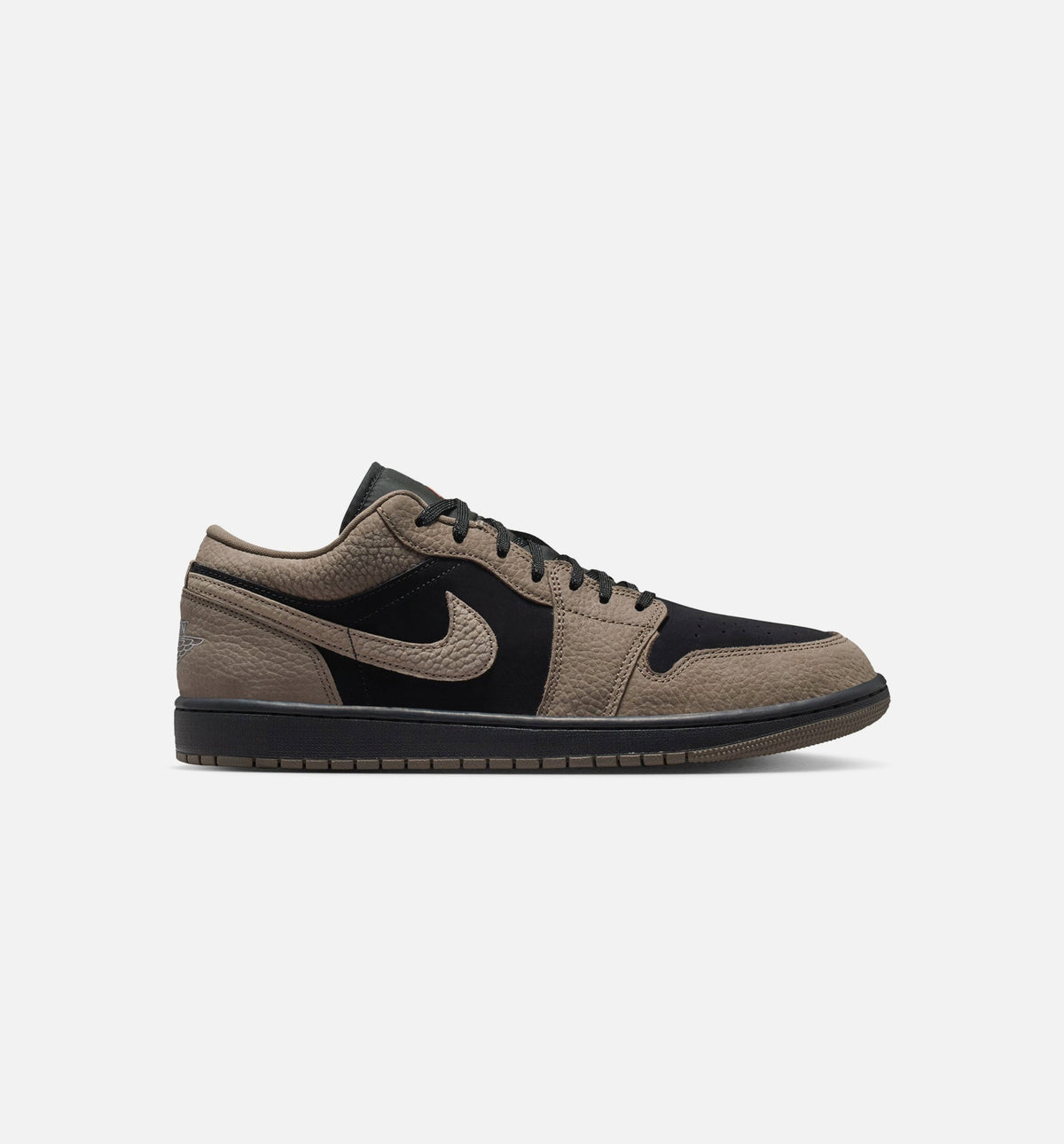 Air Jordan 1 Low SE 男款生活方式鞋 - Black/Olive Grey/Light Wild Mango
