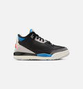 Air Jordan 3 Retro OG Rare Air 学前児童生活方式鞋 - Black/Chile Red/Neutral Grey