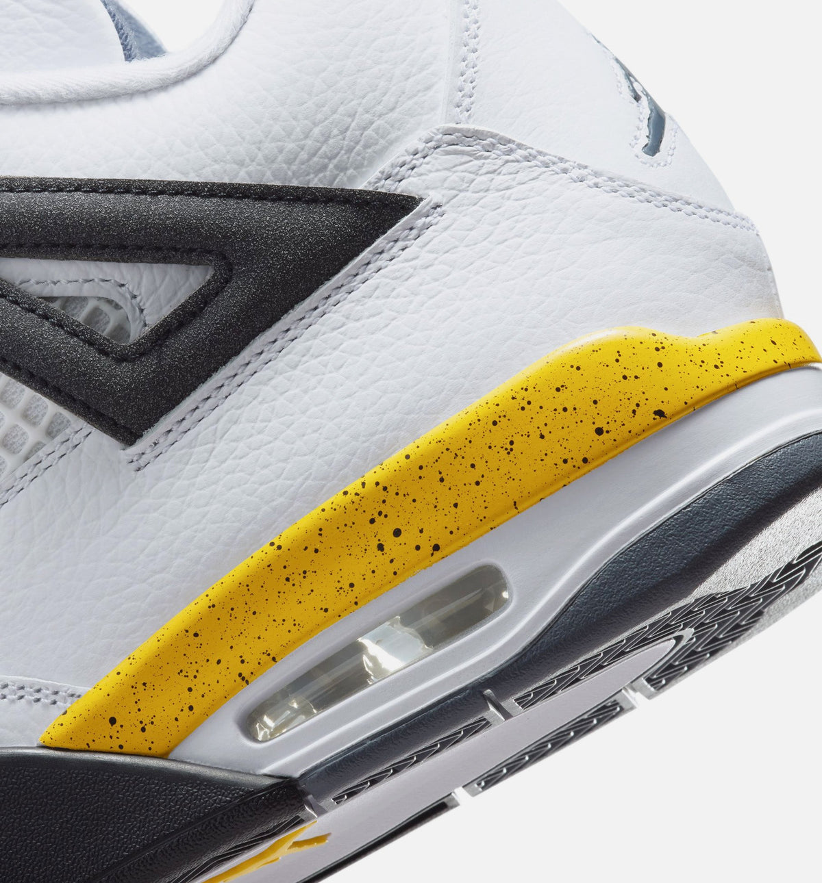 Air Jordan 4 Retro Rare Air Tour Yellow 男款生活方式鞋 - White/Dark Blue Grey/Black/Tour Yellow