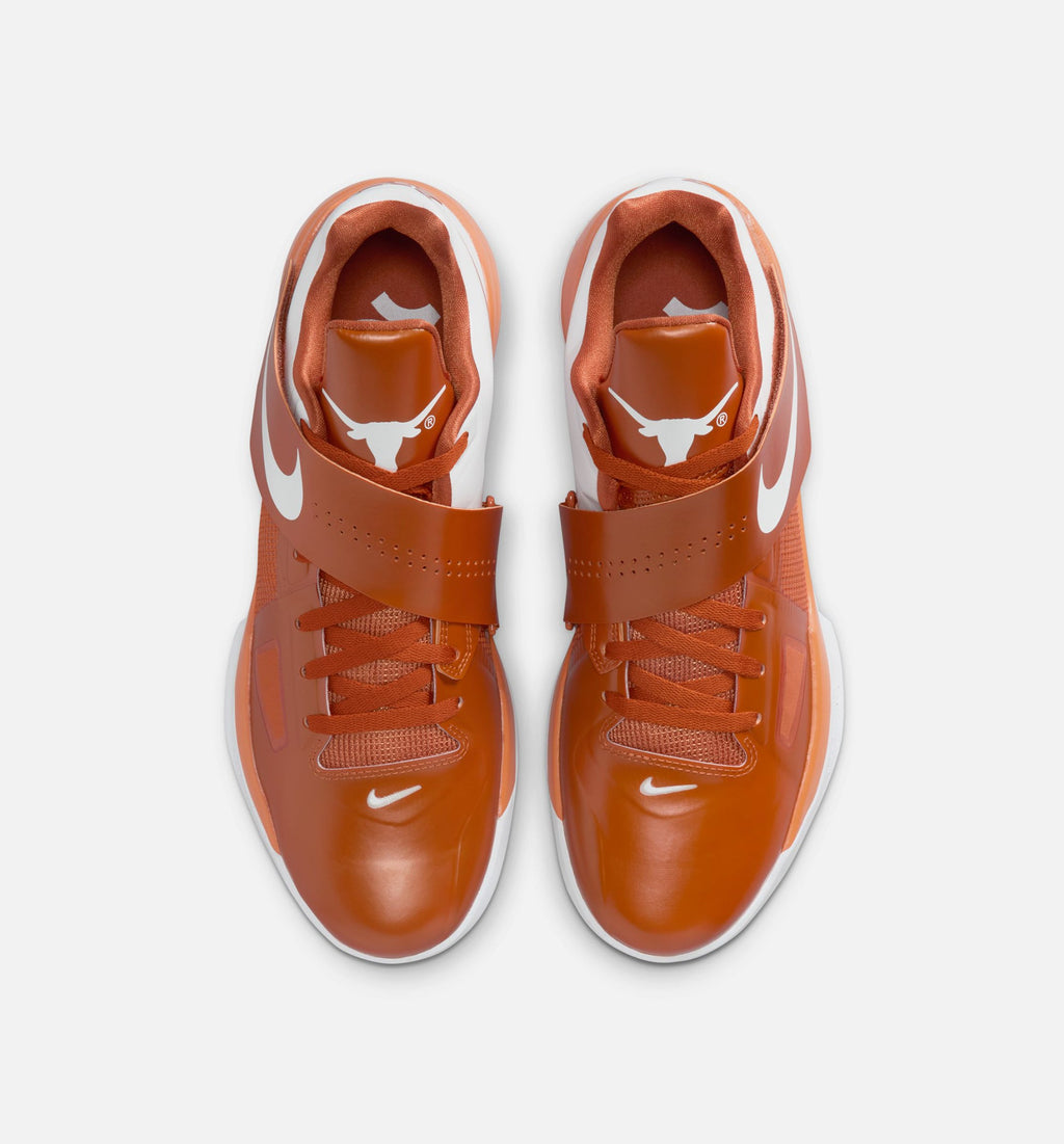 Zoom KD 4 Texas Longhorns 男款生活方式鞋 - Desert Orange/White