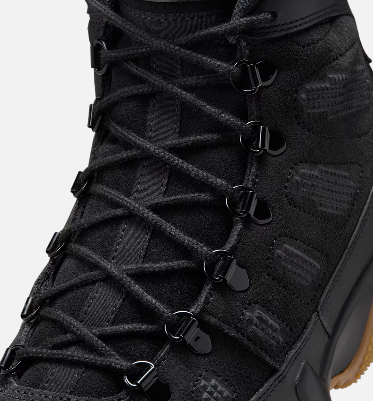Air Jordan 9 Retro 男款生活方式靴 - Black/Black/Gum Light Brown