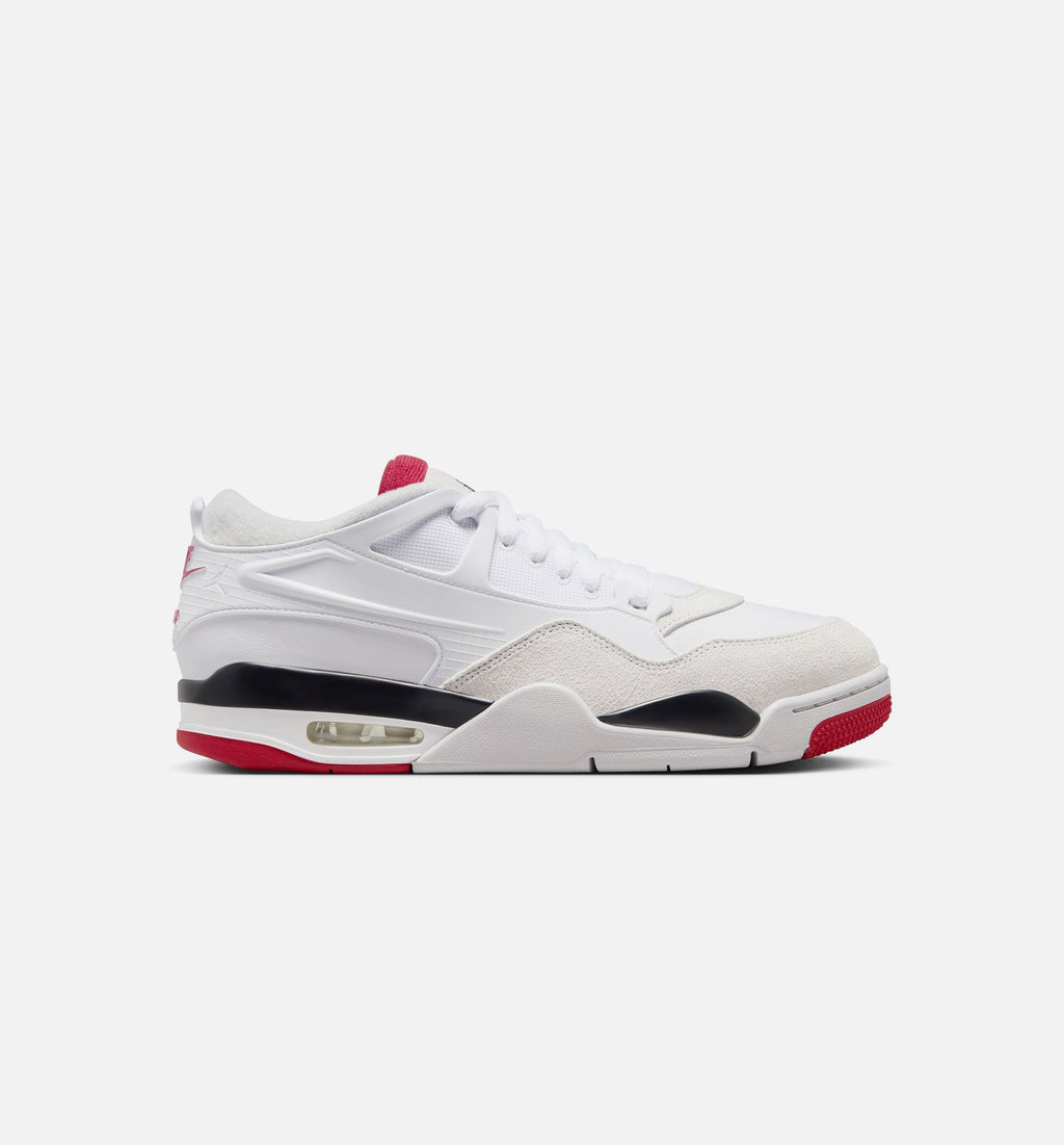 Air Jordan 4 RM 男款生活方式鞋 - White/Black/Neutral Grey/Varsity Red