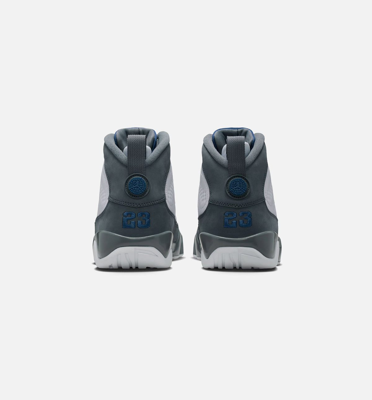 Air Jordan 9 Retro Flint Grey and French Blue 男款生活方式鞋 - White/French Blue/Flint Grey