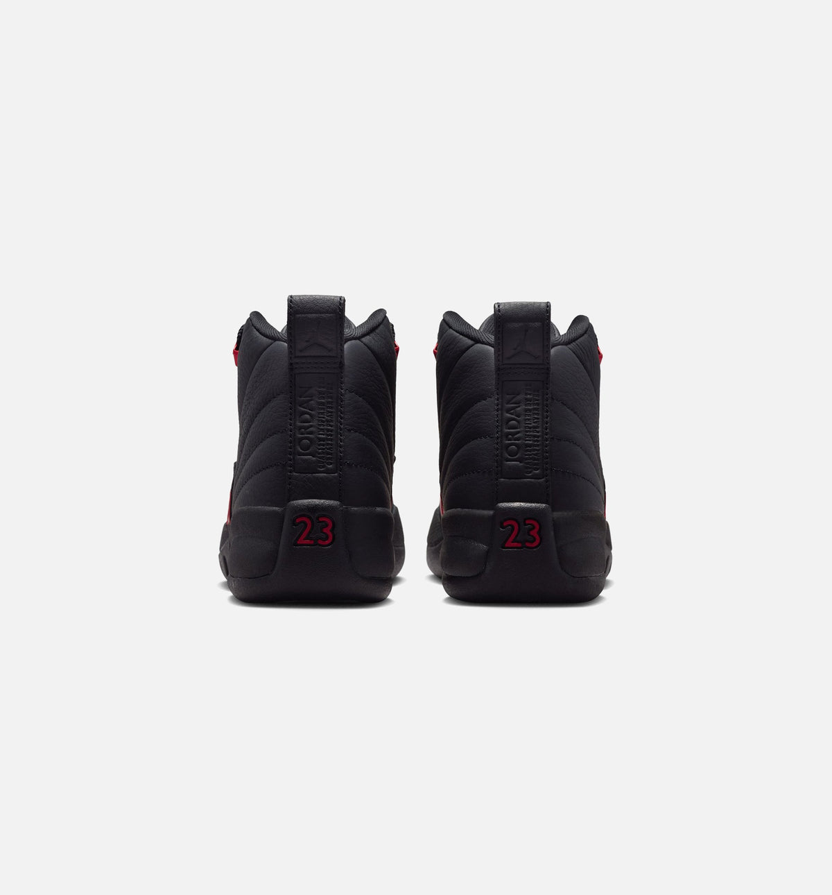 Air Jordan 12 Retro Bloodline Grade School 生活方式鞋 - Black/Varsity Red