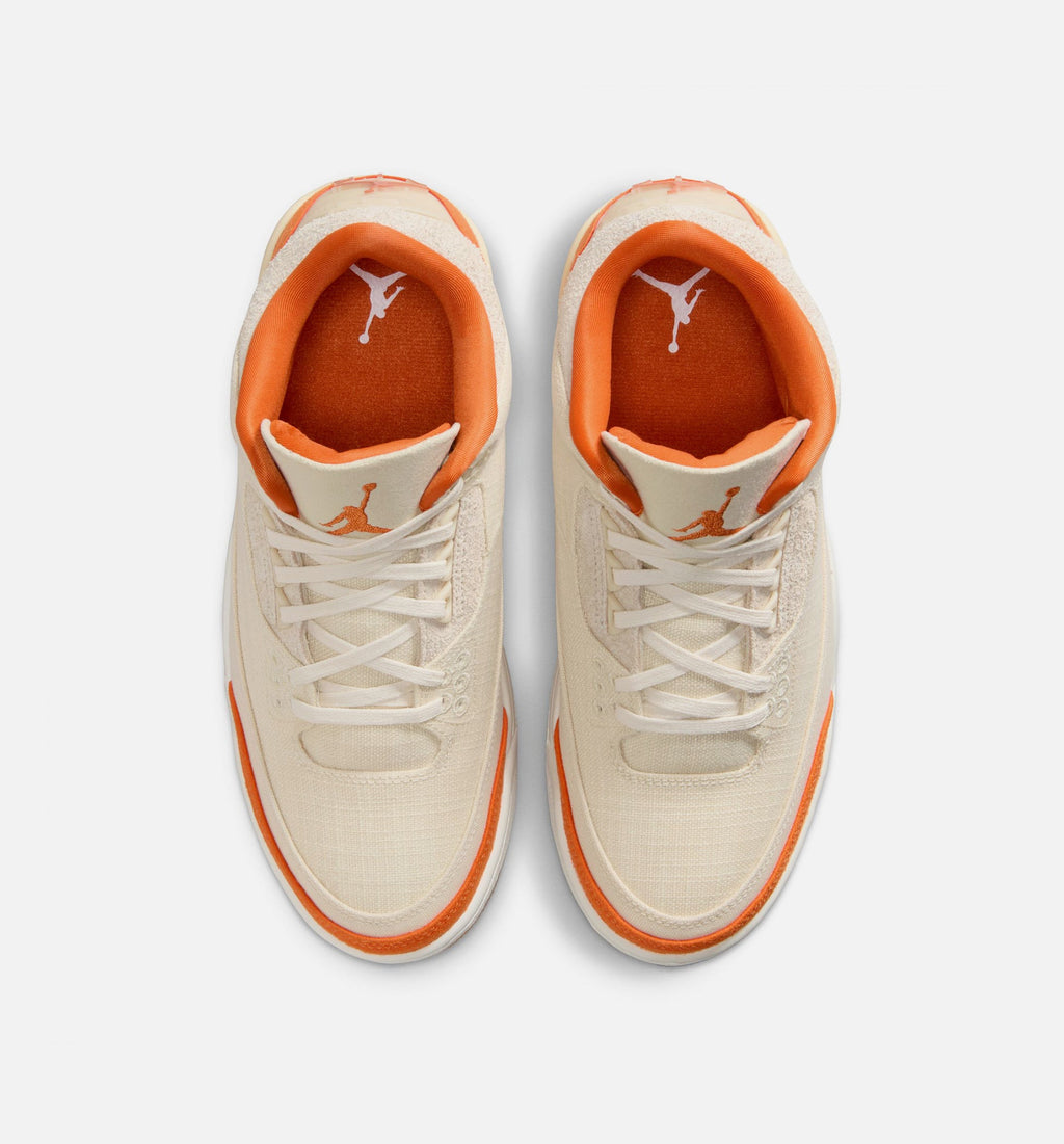 Air Jordan 3 Retro Starfish 女款生活方式鞋 - Fossil/Starfish/Sail