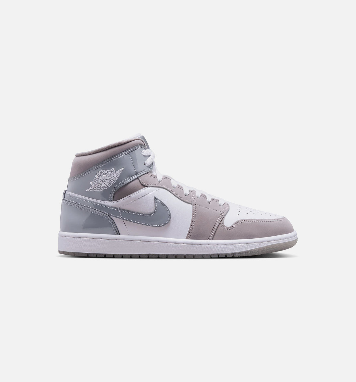 Air Jordan 1 Mid SE Cool Grey 男款生活方式鞋 - Cool Grey/Medium Grey