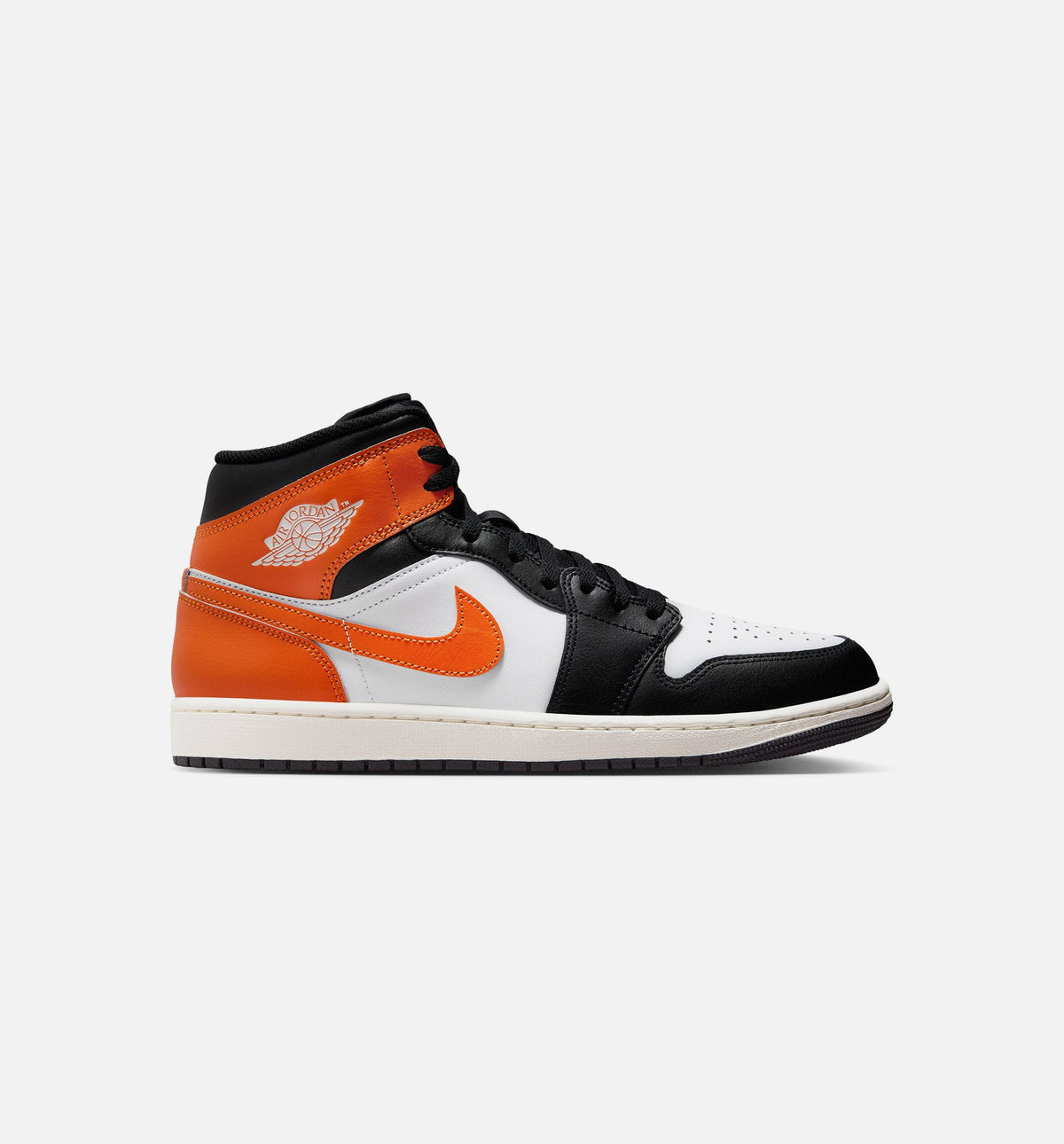 Air Jordan 1 Mid 男款生活方式鞋 - Starfish/White/Sail/Black
