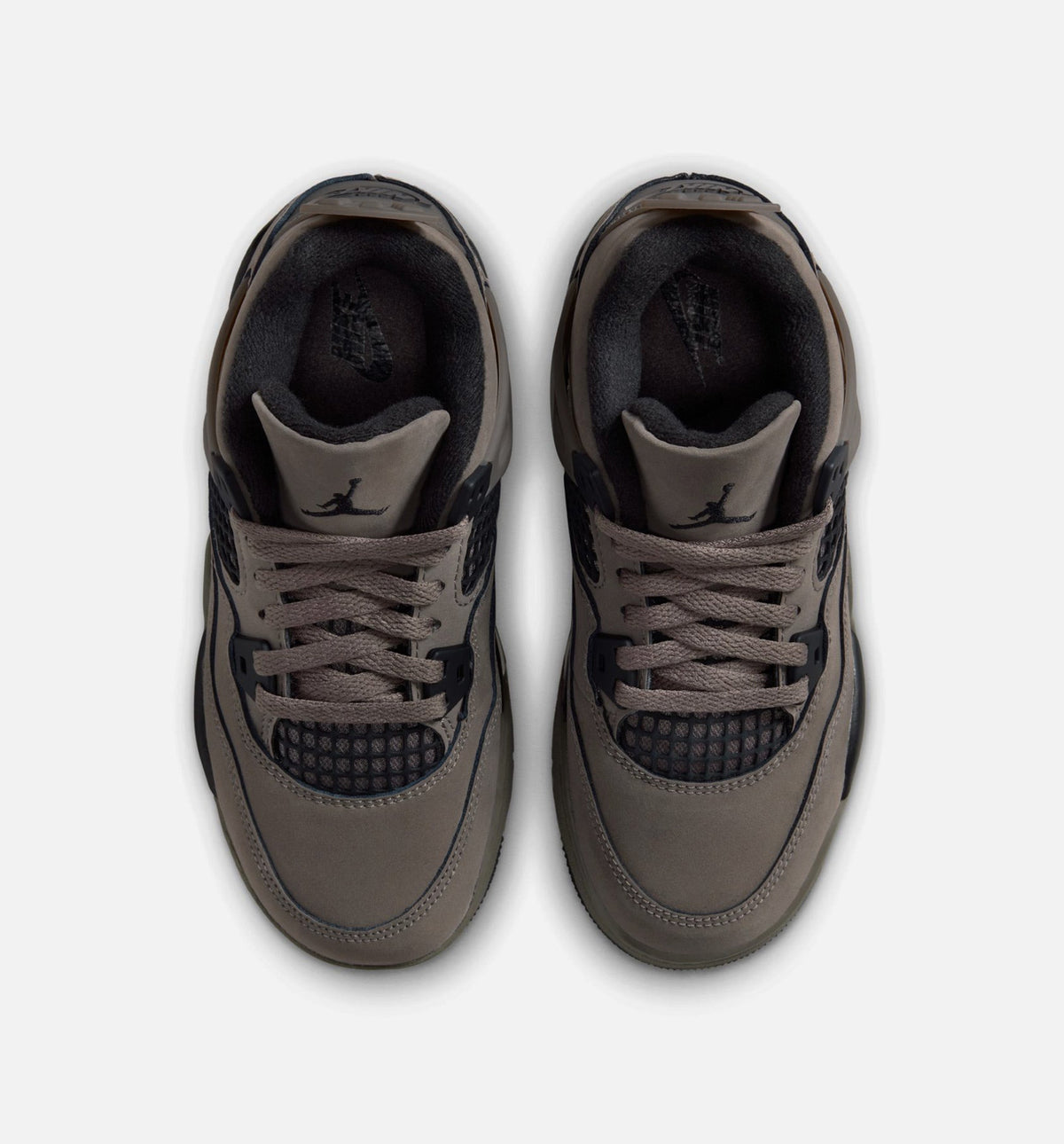 Air Jordan 4 Retro Cave Stone And Black 学前児童生活方式鞋 - Cave Stone/Black/Moon Particle