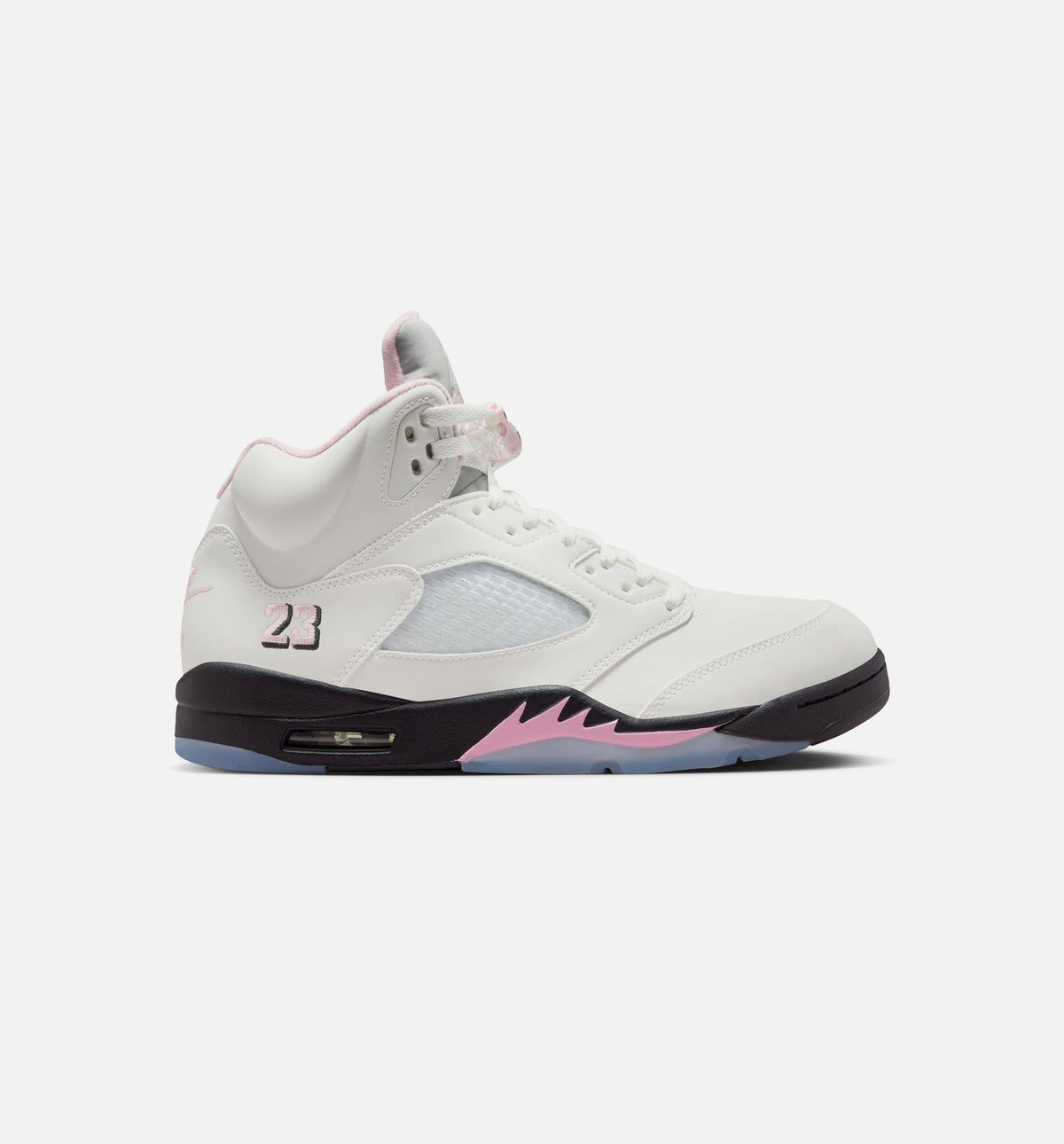 Air Jordan 5 Retro Medium Soft Pink 男款生活方式鞋 - White/Soft Pink/Black