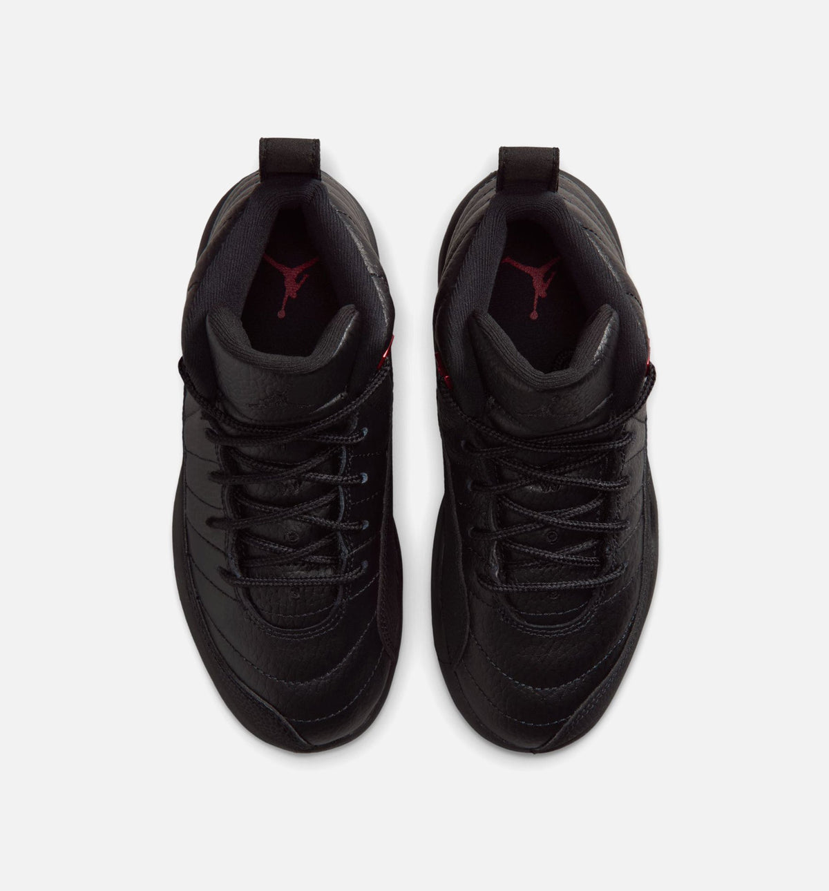 Air Jordan 12 Retro Bloodline 学前児童生活方式鞋 - Black/Varsity Red