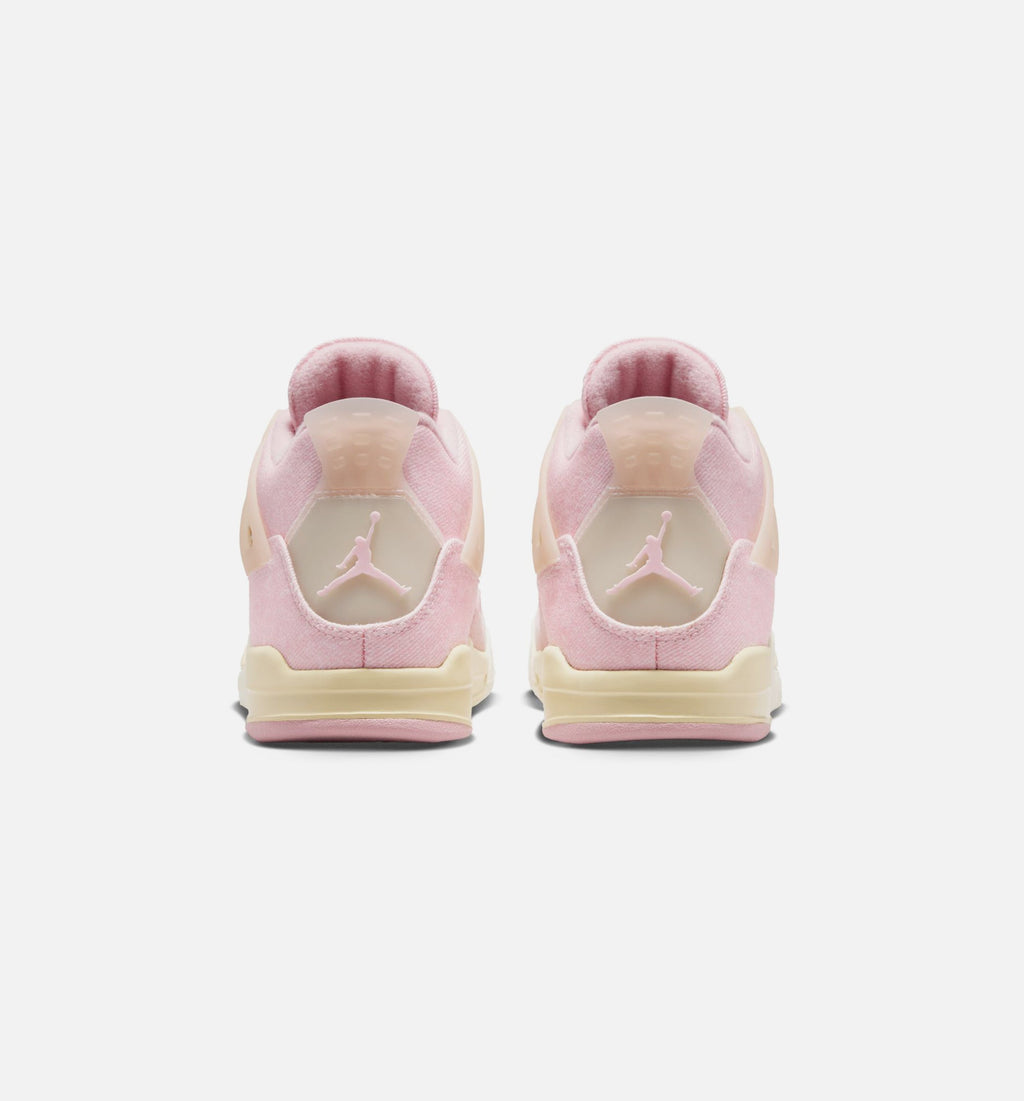 Air Jordan 4 Retro Pink Pearl And Iced Carmine 学前児童生活方式鞋 - Pearl Pink/Iced Carmine/Coconut Milk