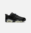 Air Jordan 6 Retro Low Blackout 女款生活方式鞋 - Black/Black