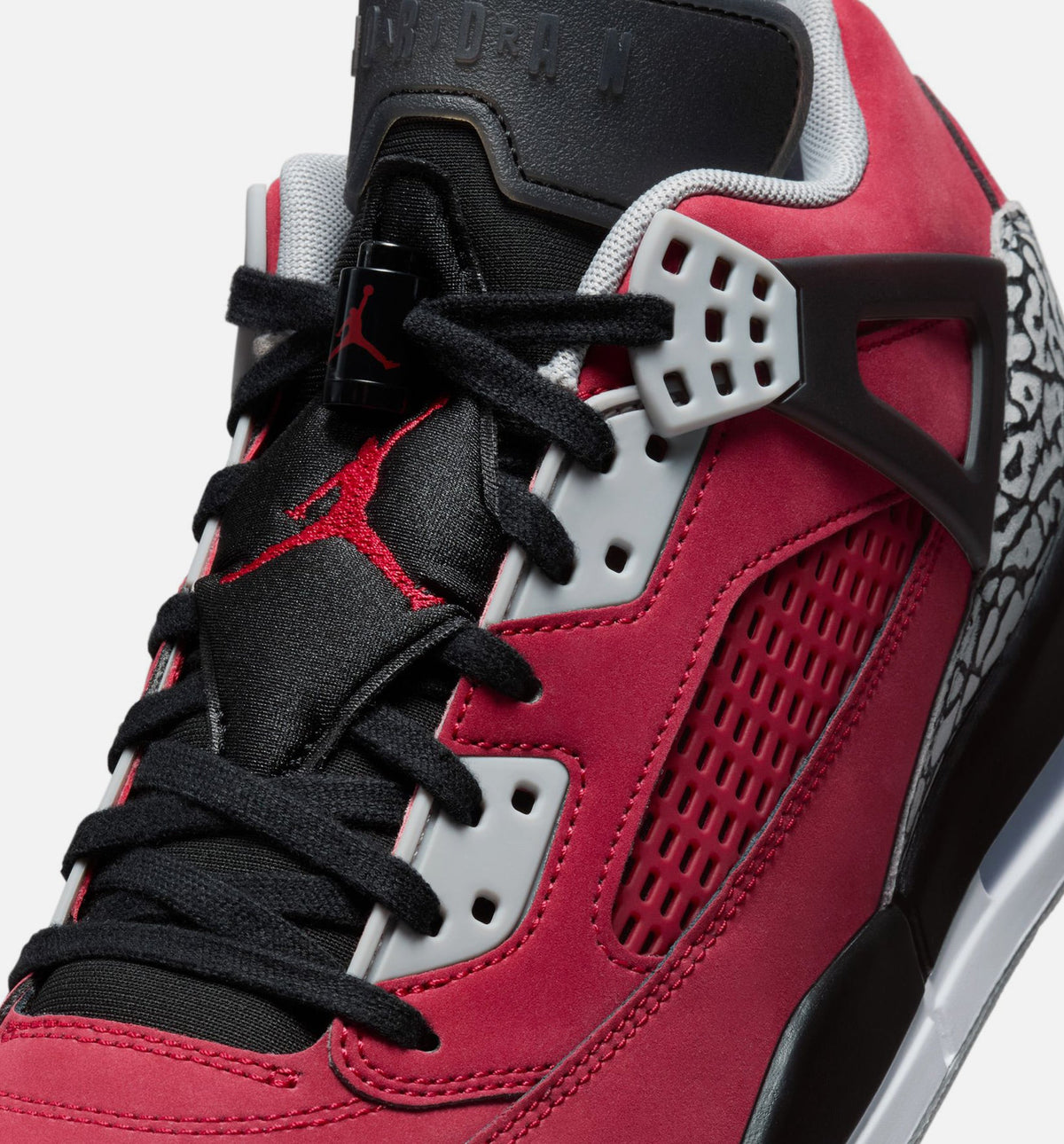 Spizike Low Toro Men's Lifestyle Shoes - Gym Red/Black/Wolf Grey/Cool Grey
