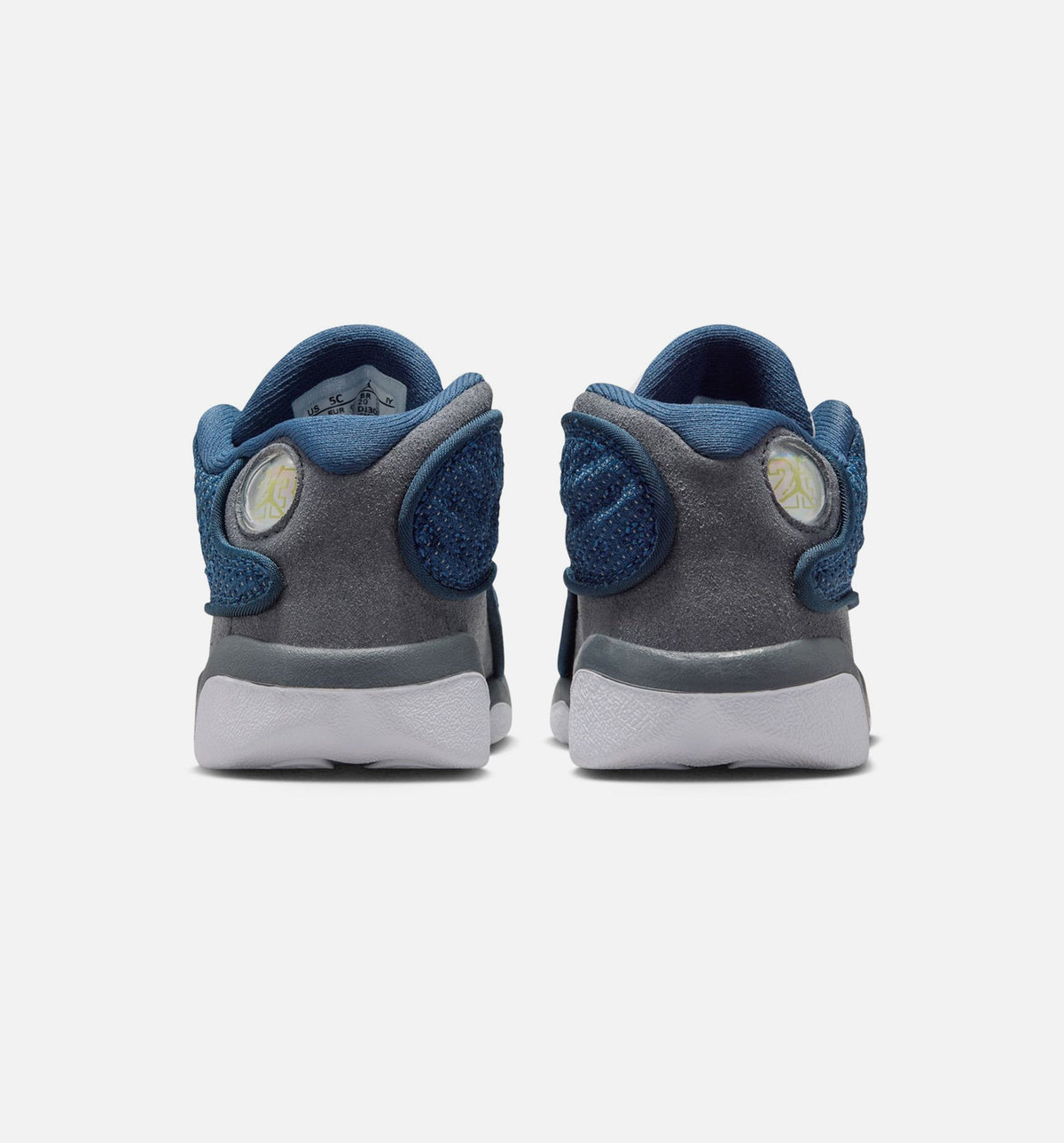 Air Jordan 13 Retro Navy And Flint Grey 婴幼尺码生活方式鞋 - Navy/University Blue/Flint Grey/White