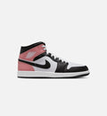 Air Jordan 1 Mid 男款生活方式鞋 - White/Rust Pink/Black