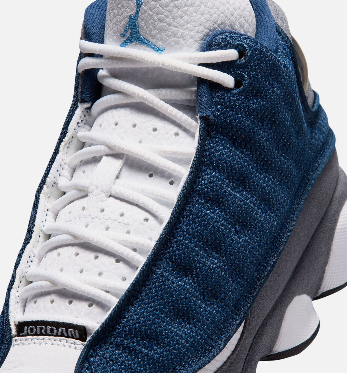Air Jordan 13 Retro Navy And Flint Grey Grade School 生活方式鞋 - Navy/University Blue/Flint Grey/White