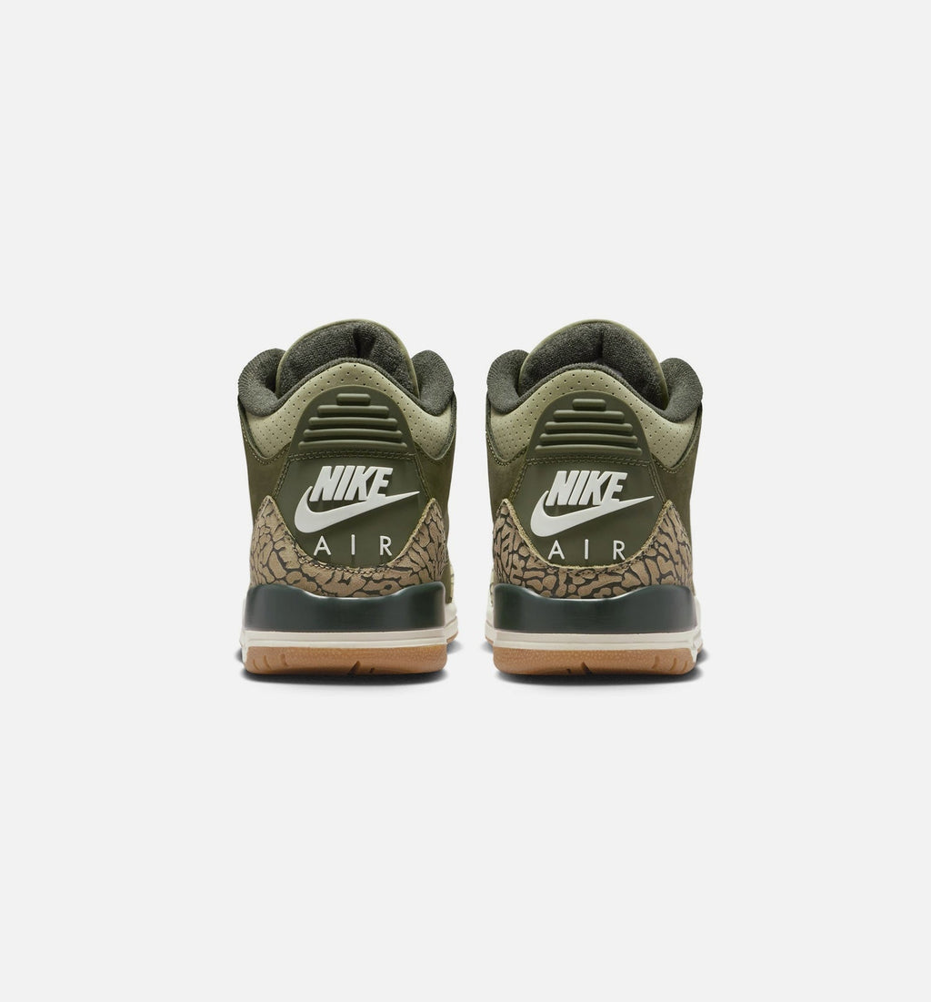 Air Jordan 3 Retro Medium Olive Grade School 生活方式鞋 - Medium Olive/Sequoia/Neutral Olive/Sail
