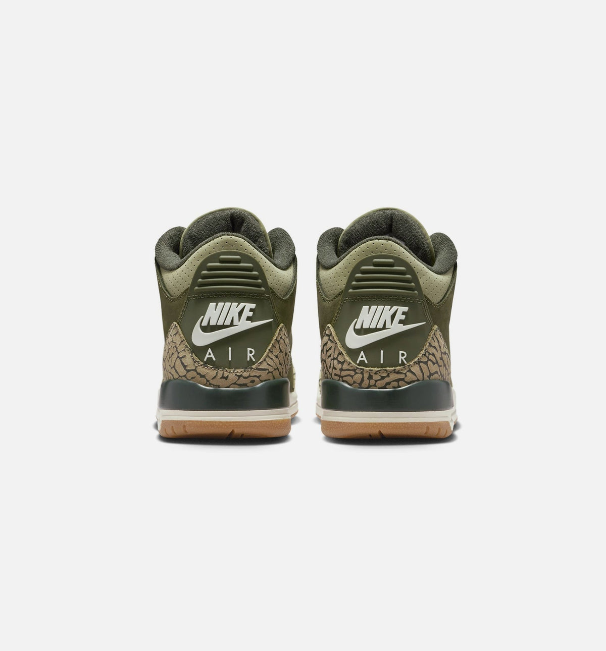 Air Jordan 3 Retro Medium Olive Grade School 生活方式鞋 - Medium Olive/Sequoia/Neutral Olive/Sail