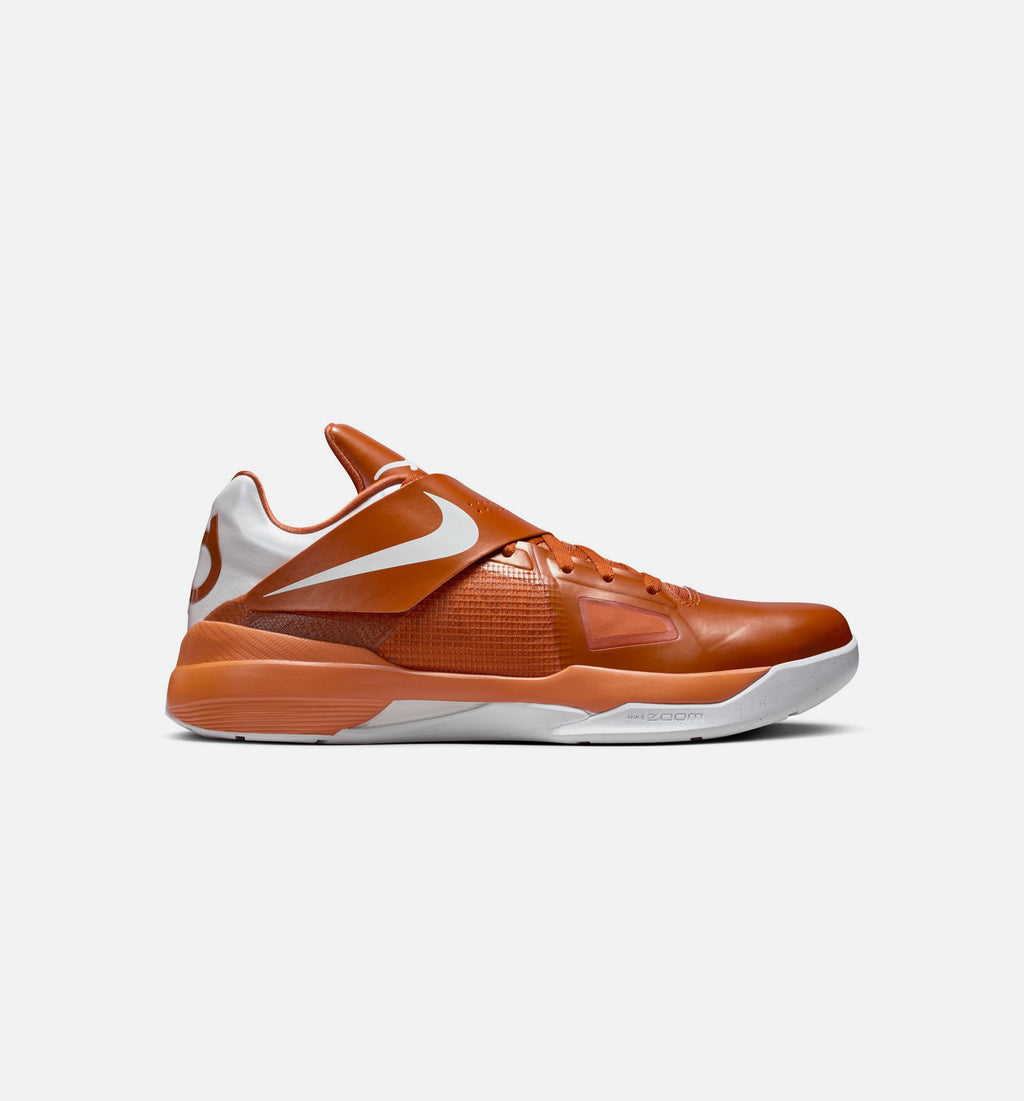 Zoom KD 4 Texas Longhorns 男款生活方式鞋 - Desert Orange/White