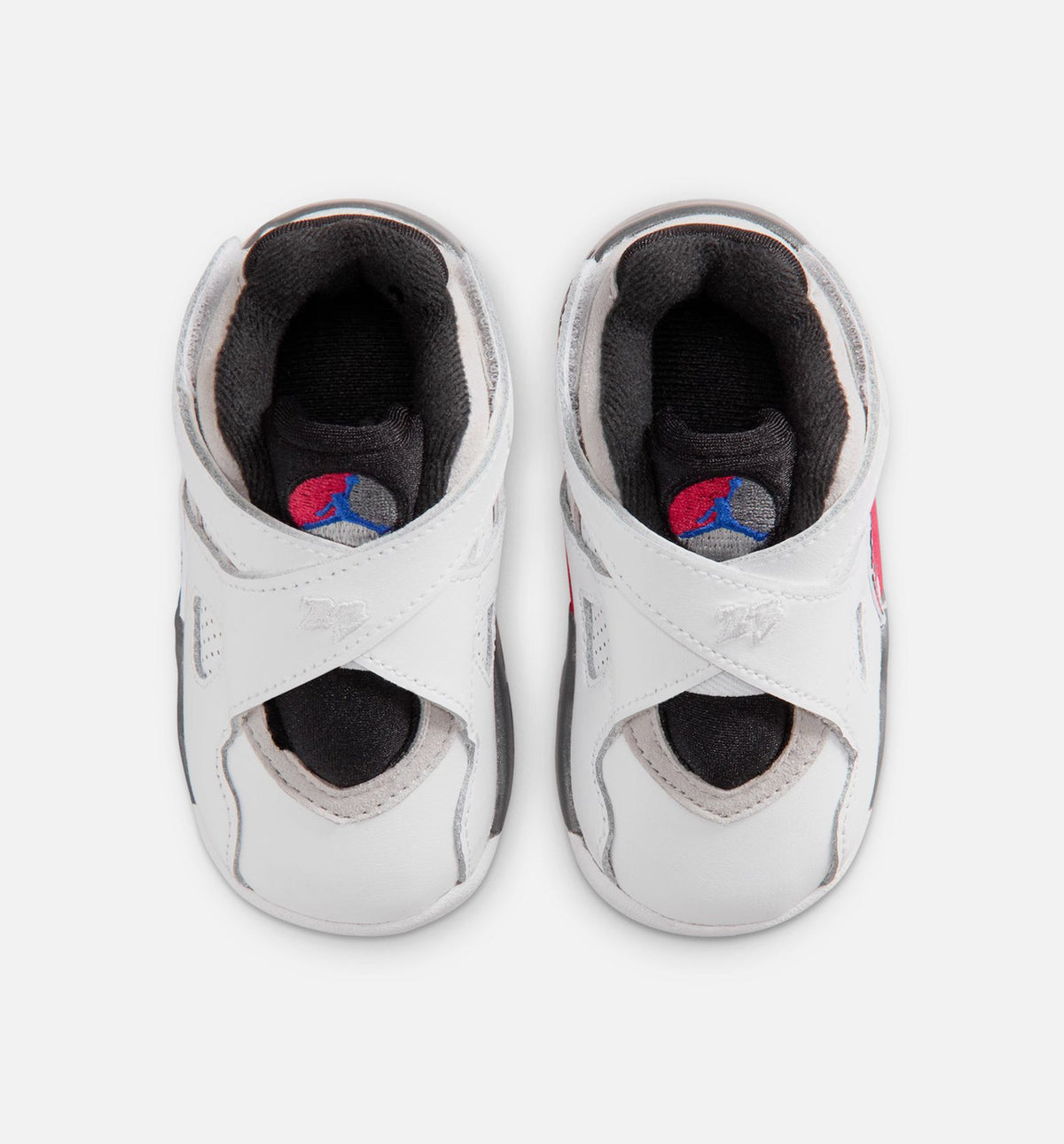 Air Jordan 8 Retro White And True Red 婴幼尺码生活方式鞋 - White/Black/True Red