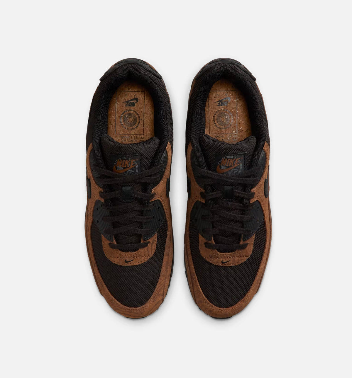 Air Max 90 Premium Men's Lifestyle Shoes - Light British Tan/Velvet Brown/Black