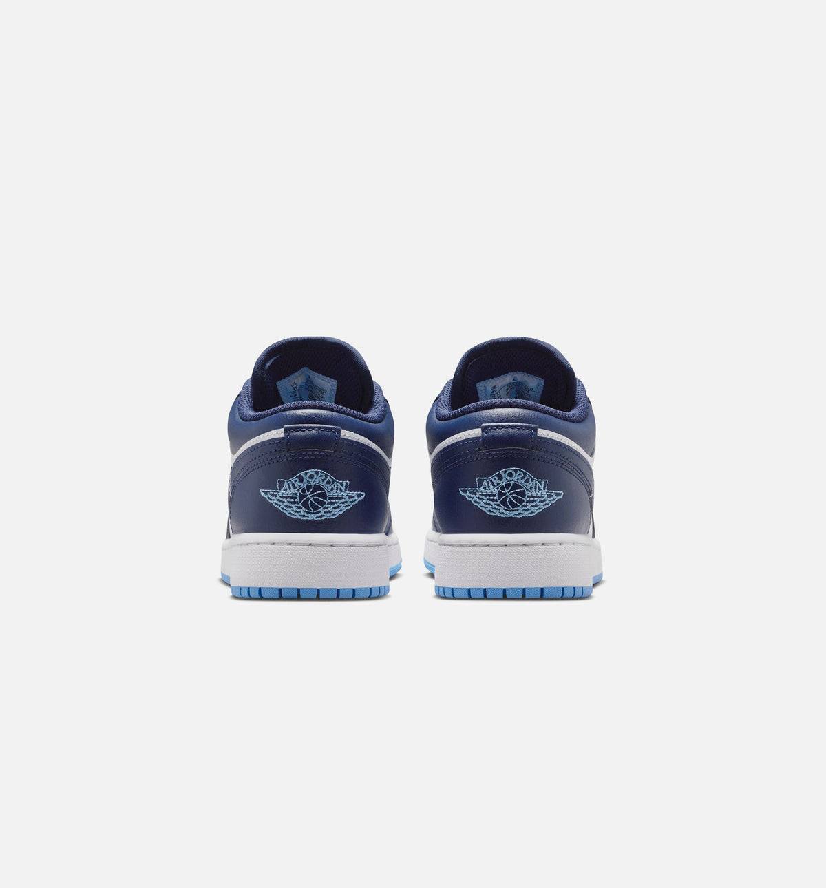 Air Jordan 1 Low Grade School Lifestyle Shoe - Midnight NavyUniversity BlueWhite