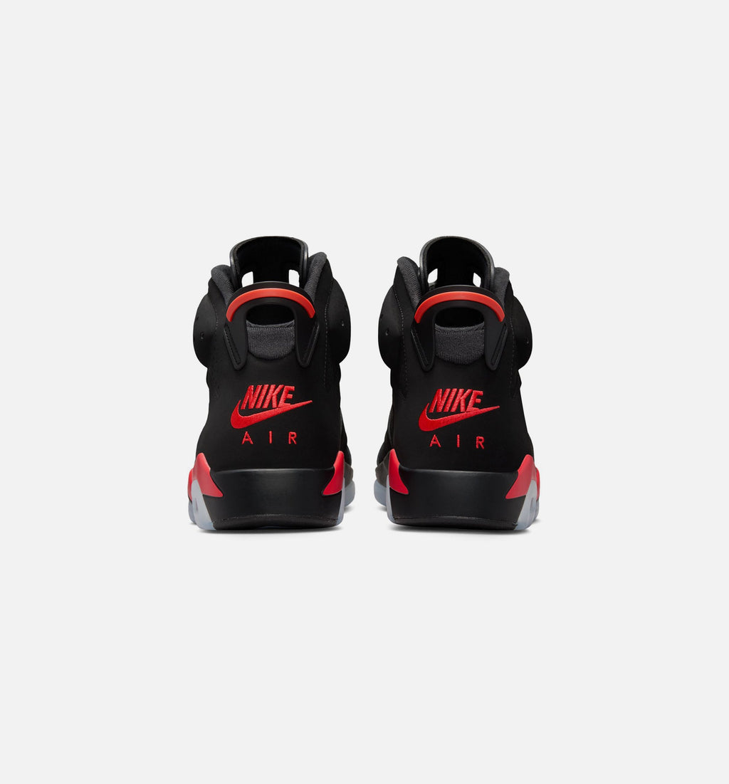 Air Jordan 6 Retro Infrared Salesman 男款生活方式鞋 - Black/Light Crimson