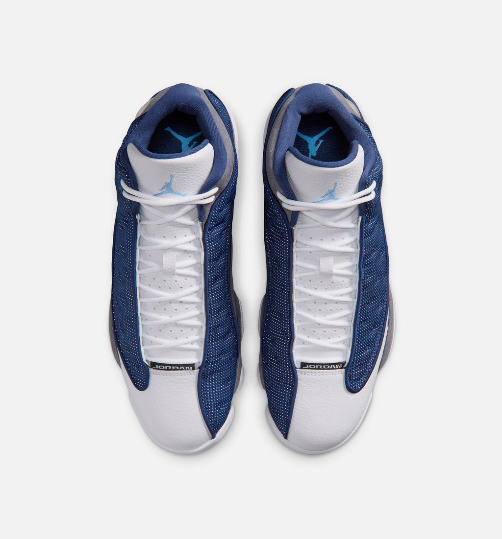Air Jordan 13 Retro Navy And Flint Grey 男款生活方式鞋 - Navy/University Blue/Flint Grey/White
