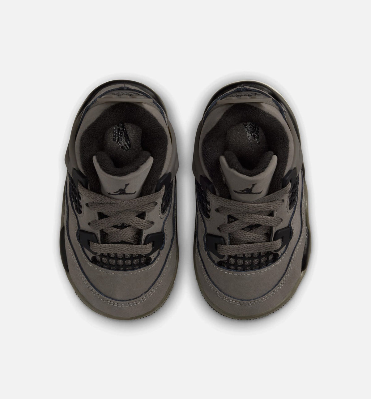 Air Jordan 4 Retro Cave Stone And Black 婴幼尺码生活方式鞋 - Cave Stone/Black/Moon Particle
