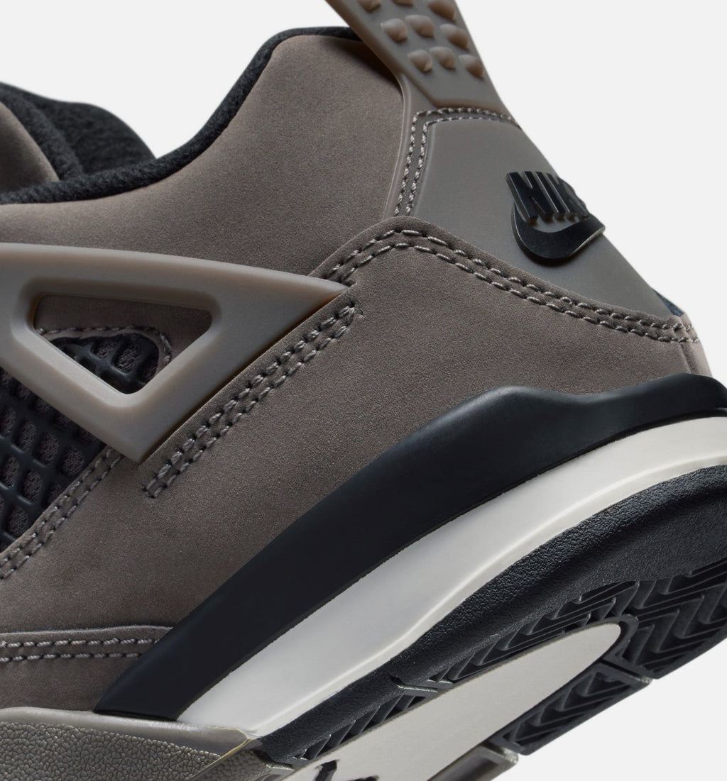 Air Jordan 4 Retro Cave Stone And Black 学前児童生活方式鞋 - Cave Stone/Black/Moon Particle