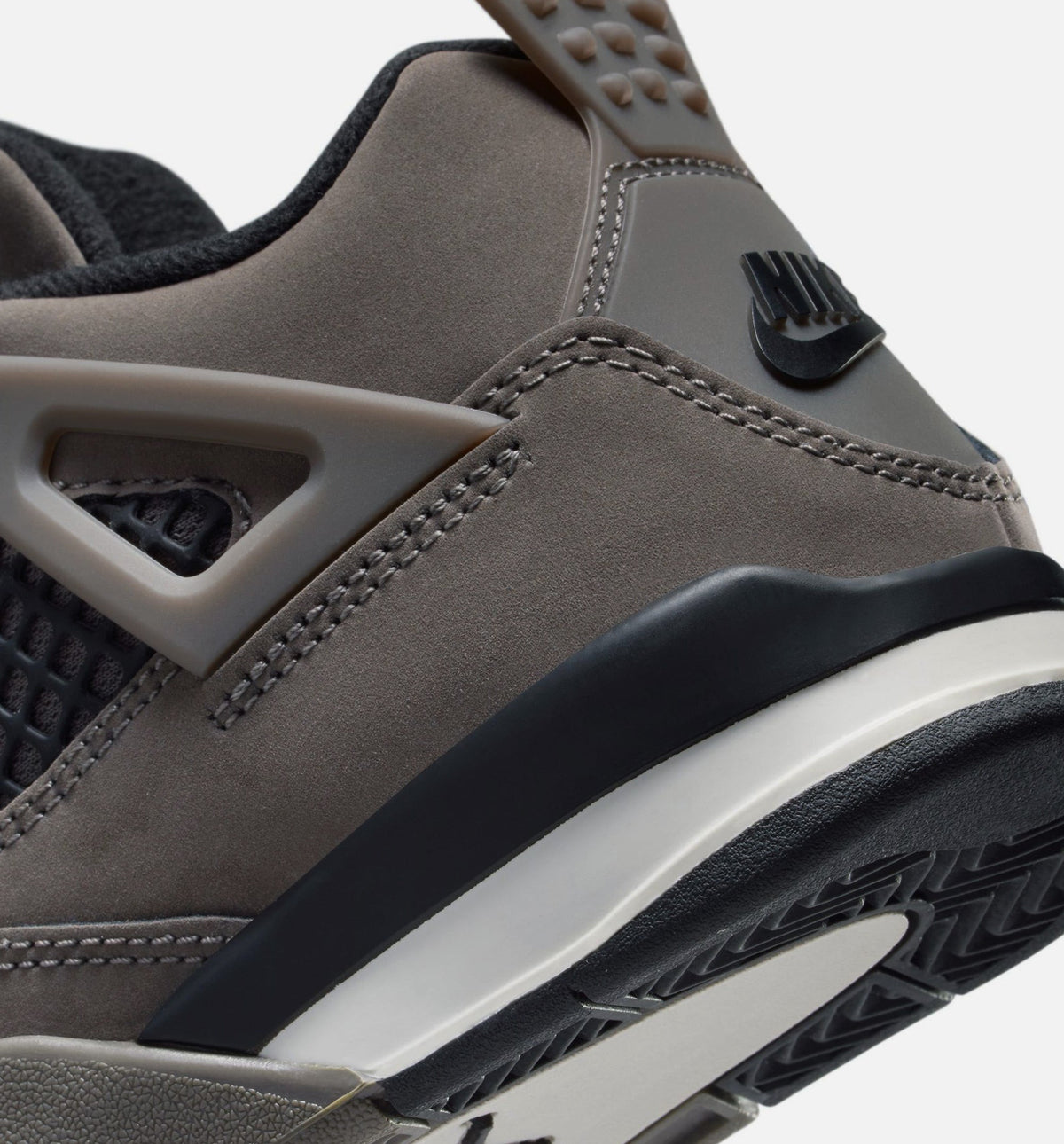 Air Jordan 4 Retro Cave Stone And Black 学前児童生活方式鞋 - Cave Stone/Black/Moon Particle