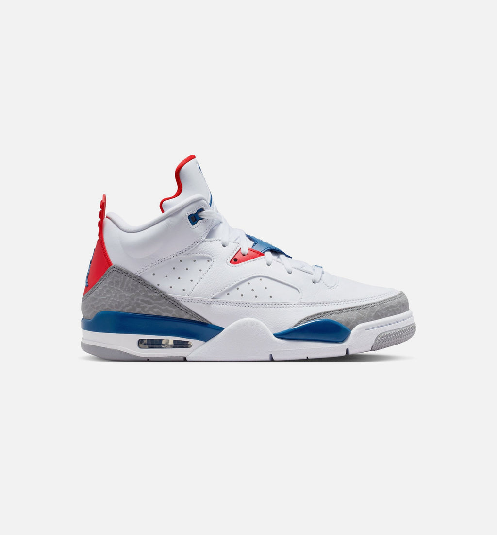 Son of Mars Low Men's Lifestyle Shoes - White/Varsity Red/Light Smoke Grey/True Blue