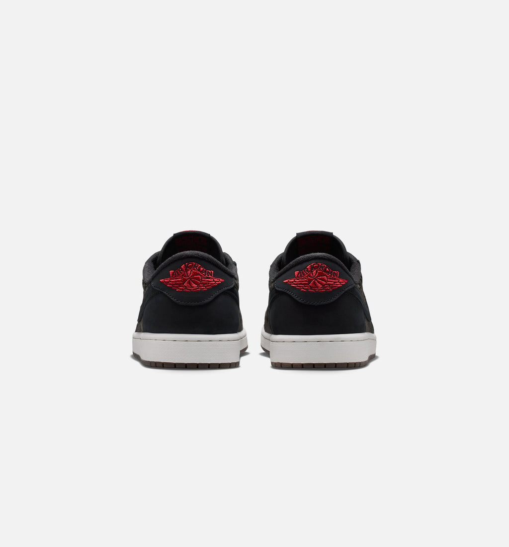 Air Jordan 1 Retro Low OG Laser Black And Varsity Red 男款生活方式鞋 - Black/Varsity Red/Summit White