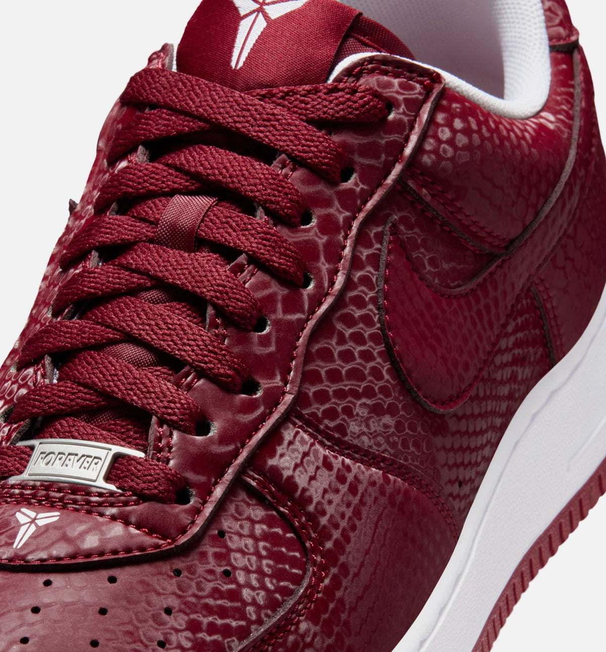 Kobe Air Force 1 Low Merion Men's Lifestyle Shoes - Team Red/White