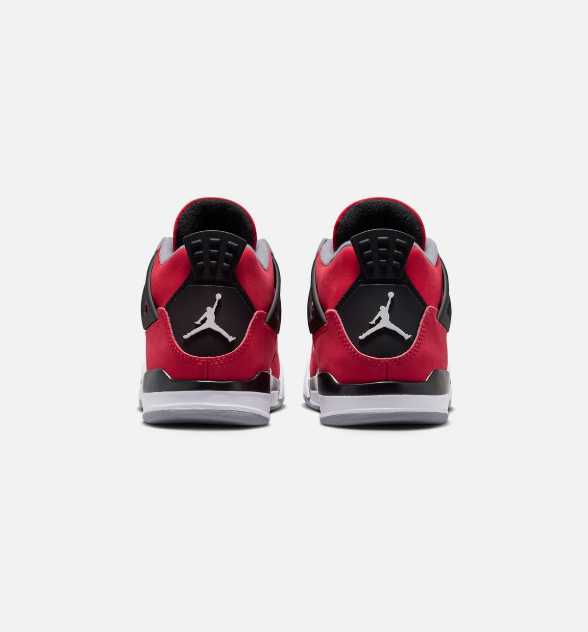 Air Jordan 4 Retro Toro Bravo 学前児童生活方式鞋 - Fire Red/White/Black/Cement Grey