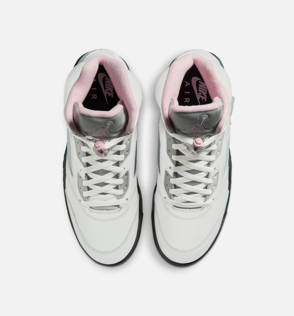Air Jordan 5 Retro Medium Soft Pink 男款生活方式鞋 - White/Soft Pink/Black