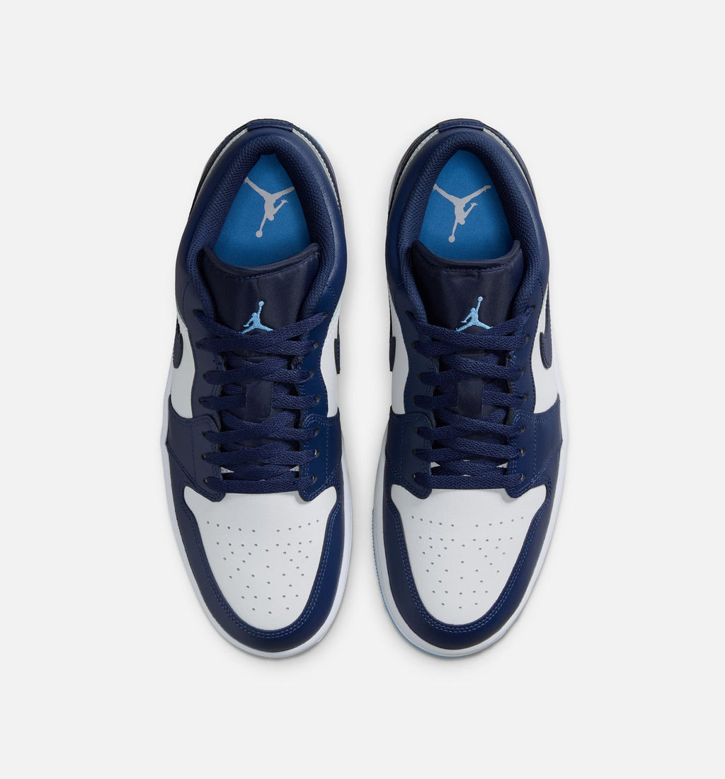 Air Jordan 1 Low 男款生活方式鞋 - Midnight Navy/University Blue/White